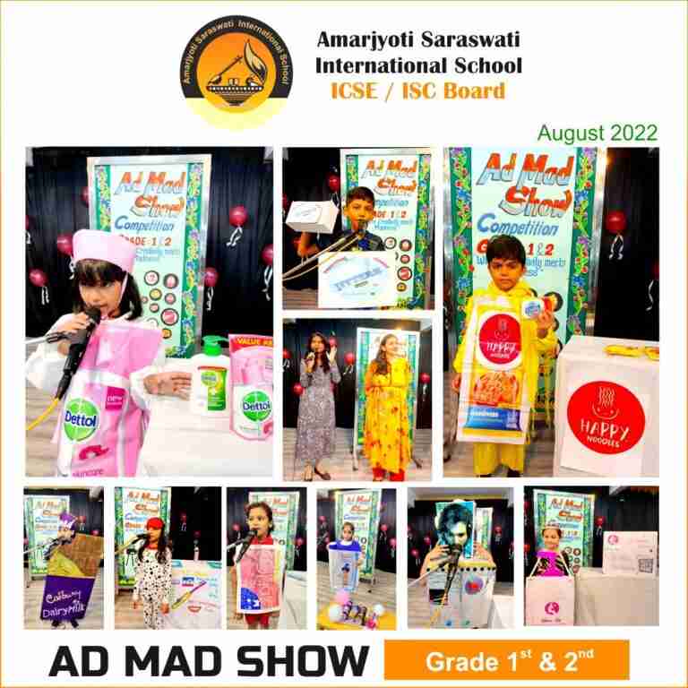 AD MAD SHOW – Grade 1st & 2nd | August 2022