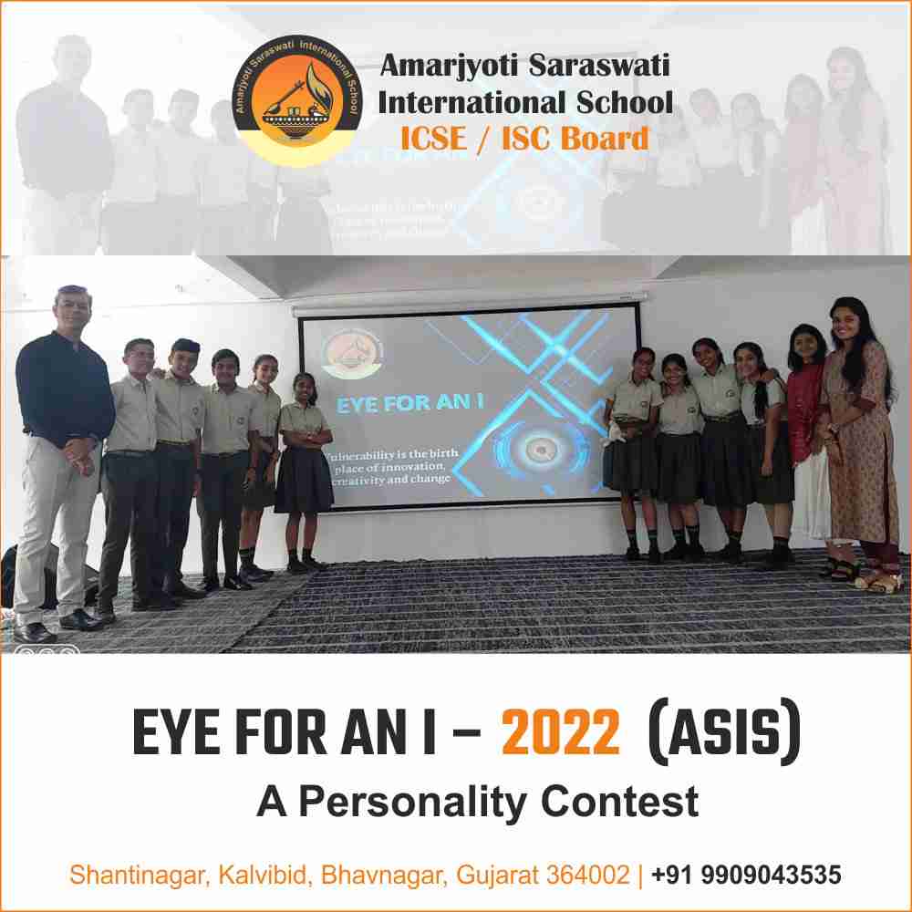 EYE FOR AN I – 2022 (ASIS) | A Personality Contest - Amar Jyoti ...