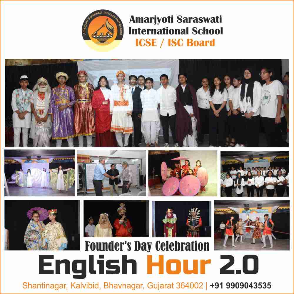 English Hour 2.0 - Founder's Day Celebration. edusprint.bhavnagareducation.org. JEE cracker 1st in Bhavnagar and Gujarat, Sarthak Patel. The year 2021-2022 Class 1 to 10, Commerce, Science Result. ICSE Result, Student achievement, student result, JEE, NETT, FOUNDATION ICSE/ISC/CISCE Students. ASIS Group, ASIS School Group, Amarjyoti Saraswati International School, Amarjyoti Saraswati School, ASIS International School, CISCE affiliated schools, Top ICSE schools, Best ISC schools, ICSE Board schools, ISC Board schools, Amarjyoti Saraswati admissions, ASIS school curriculum, CISCE Board education, ICSE syllabus and curriculum, ISC syllabus and curriculum, Amarjyoti Saraswati school reviews, ASIS school facilities, Best international schools, Top ICSE schools in Gujarat, Top ISC schools in Bhavnagar, Amarjyoti Saraswati school fees, ASIS school scholarships, Bhavnagar alumni network, Amarjyoti Saraswati alumni, ASIS alumni success stories, Bhavnagar education system, Amarjyoti Saraswati International School, CISCE Board Bhavnagar, ICSE Board Bhavnagar, ISC Board Bhavnagar, Top Bhavnagar ICSE schools, Best Bhavnagar ISC schools, Bhavnagar international schools, Amarjyoti Saraswati school admissions, ASIS alumni events, Bhavnagar education news, CISCE Board schools in Bhavnagar, ICSE syllabus and curriculum, ISC syllabus and curriculum, Amarjyoti Saraswati school reviews, ASIS school facilities, Bhavnagar school rankings, Amarjyoti Gohil, Bhavnagar, Kalvibid, Congratulation.