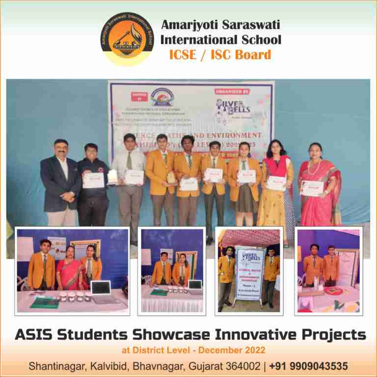 ASIS Students Showcase Innovative Projects at District Level – December 2022