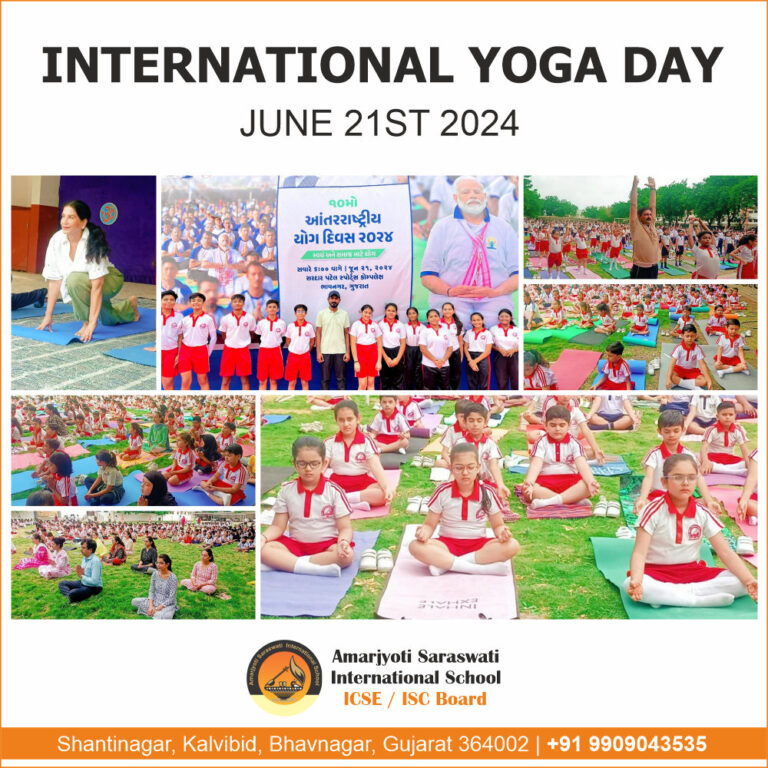 INTERNATIONAL YOGA DAY – JUNE 21ST 2024