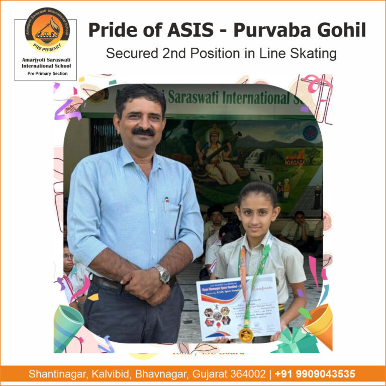 Pride of ASIS – Purvaba Gohil