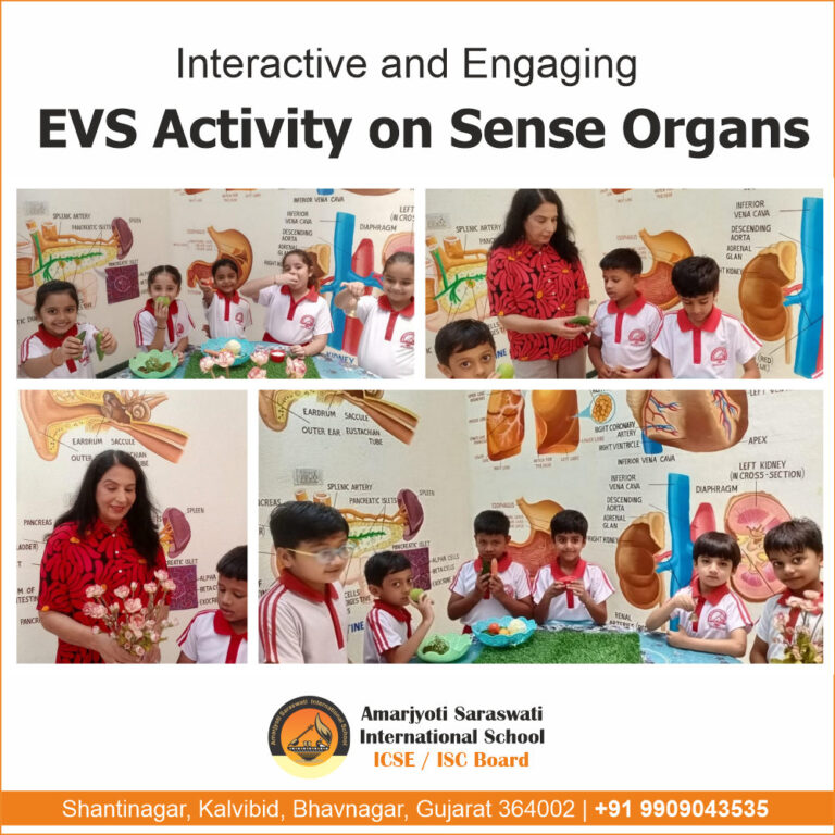 Interactive and Engaging EVS Activity on Sense Organs